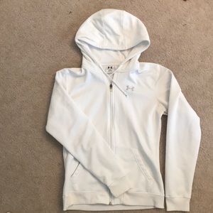 White Under Armour jacket